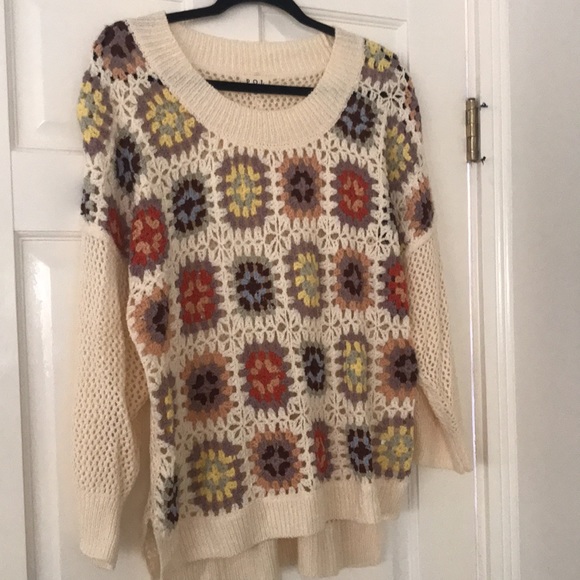 Macramé Knit Sweater by Pol - Picture 7 of 7